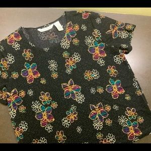 French Laundry Floral Top|Cottage-Core